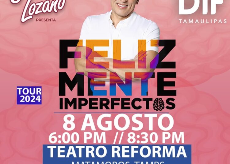 Invita DIF Tamaulipas a conferencias de César Lozano en Reynosa y Matamoros