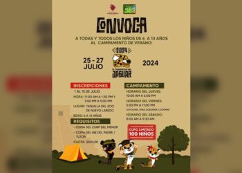 Invita Gobierno Municipal a campamentos del Zoológico de Nuevo laredo