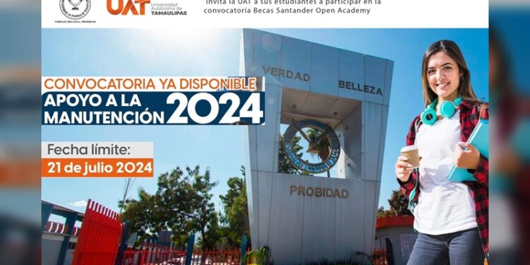 Invita la UAT a sus estudiantes a participar en la convocatoria Becas Santander
