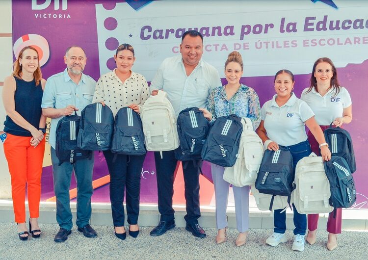 La Caravana de Útiles Escolares del DIF Victoria supera las expectativas