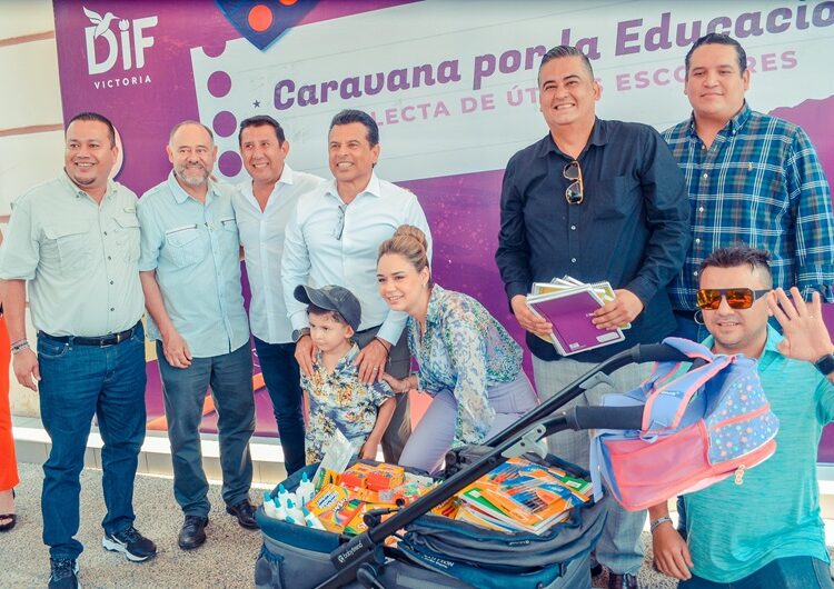 La Caravana de Útiles Escolares del DIF Victoria supera las expectativas