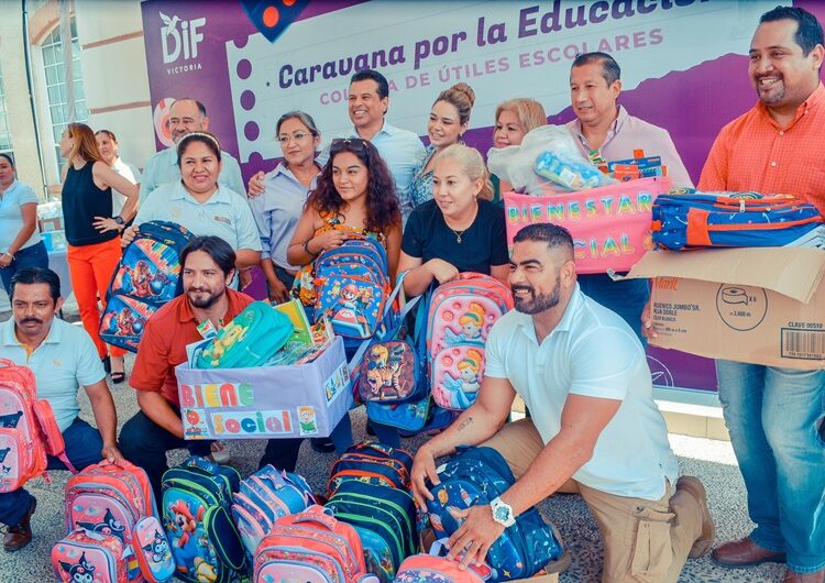 La Caravana de Útiles Escolares del DIF Victoria supera las expectativas