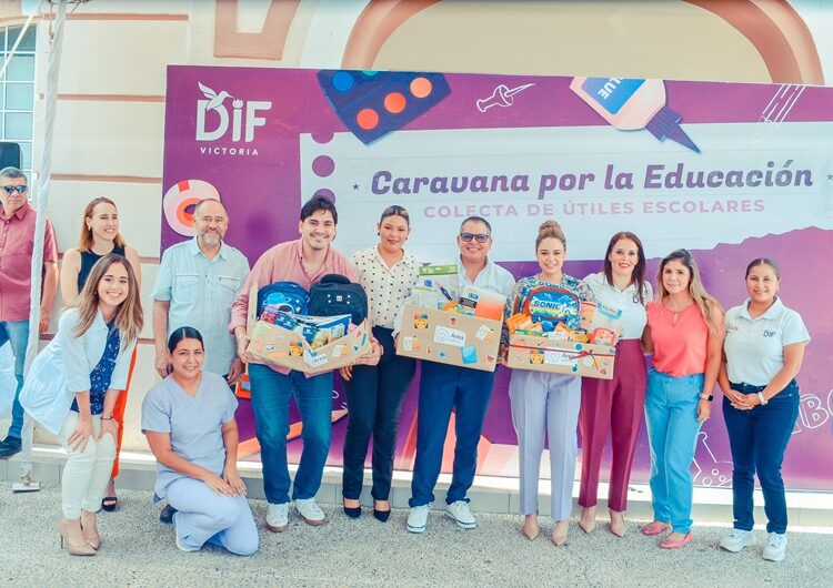 La Caravana de Útiles Escolares del DIF Victoria supera las expectativas