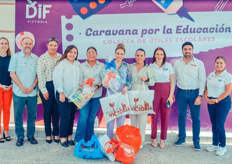 La Caravana de Útiles Escolares del DIF Victoria supera las expectativas