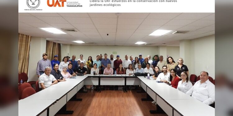 Lidera la UAT esfuerzos en la creación de jardines ecológicos