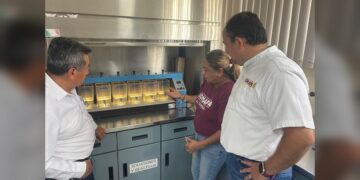 Realiza COMAPA Altamira muestreos en sistema lagunario para garantizar calidad del agua