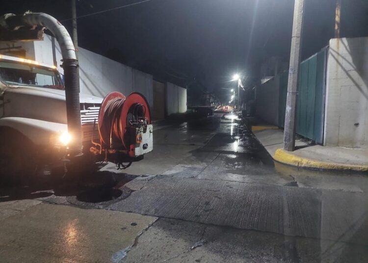 Realiza COMAPA Altamira sondeos en líneas de drenaje en diferentes colonias