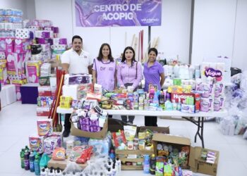 Recaba DIF Tamaulipas más de 28 toneladas de víveres