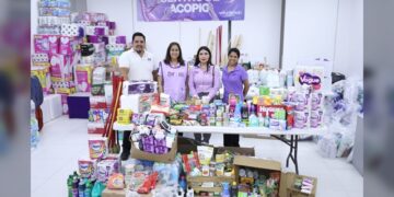 Recaba DIF Tamaulipas más de 28 toneladas de víveres
