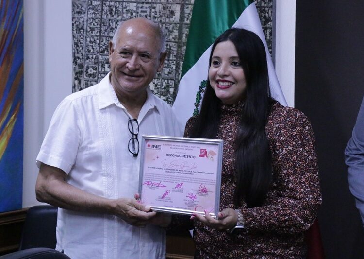 Reconoce INE colaboración del Gobierno de Victoria en fortalecimiento de la democracia