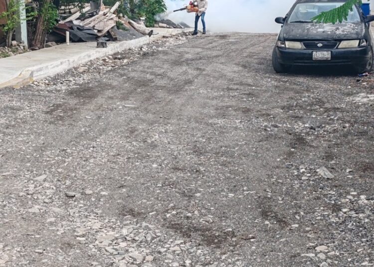 Refuerza SST campaña intensiva contra el dengue en Tamaulipas
