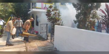 Refuerza SST campaña intensiva contra el dengue en Tamaulipas
