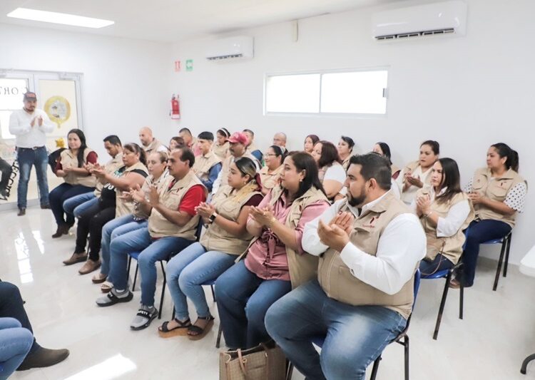 Realiza secretaria Silvia Casas gira de trabajo en Nuevo Laredo