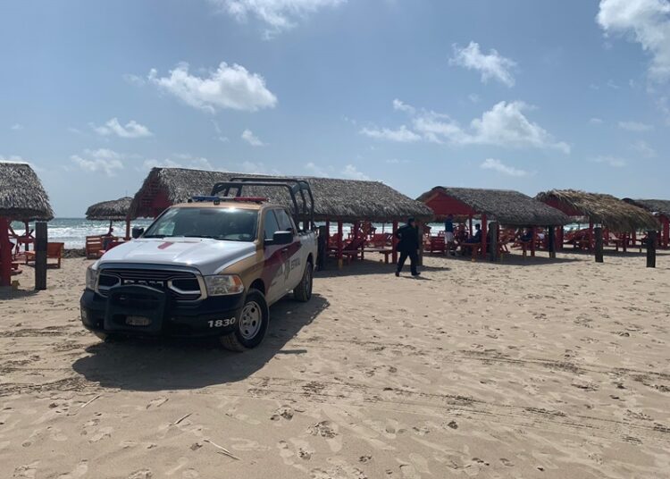 Preserva Guardia Estatal seguridad en Playa Miramar