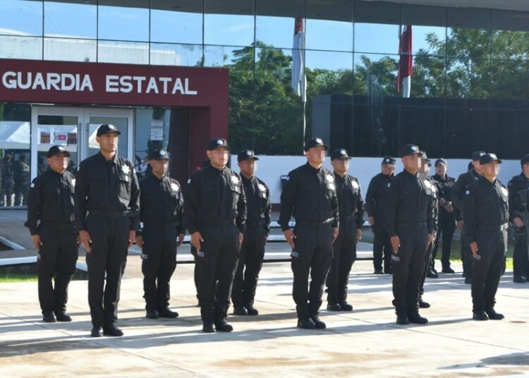 Recibe Guardia Estatal a nuevos elementos de Fuerzas Especiales