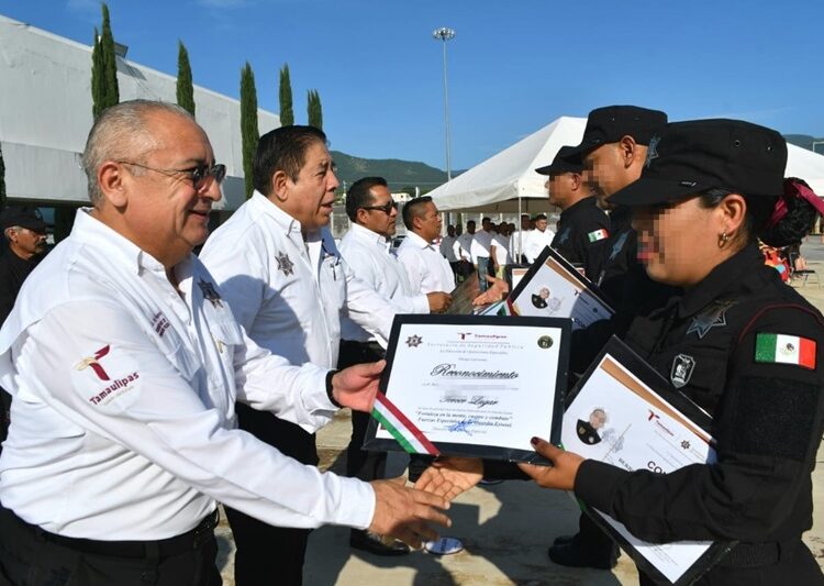 Recibe Guardia Estatal a nuevos elementos de Fuerzas Especiales