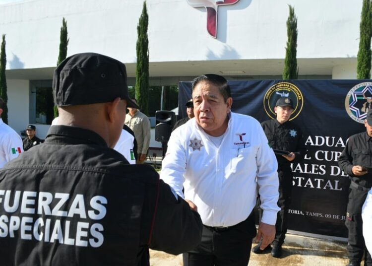 Recibe Guardia Estatal a nuevos elementos de Fuerzas Especiales