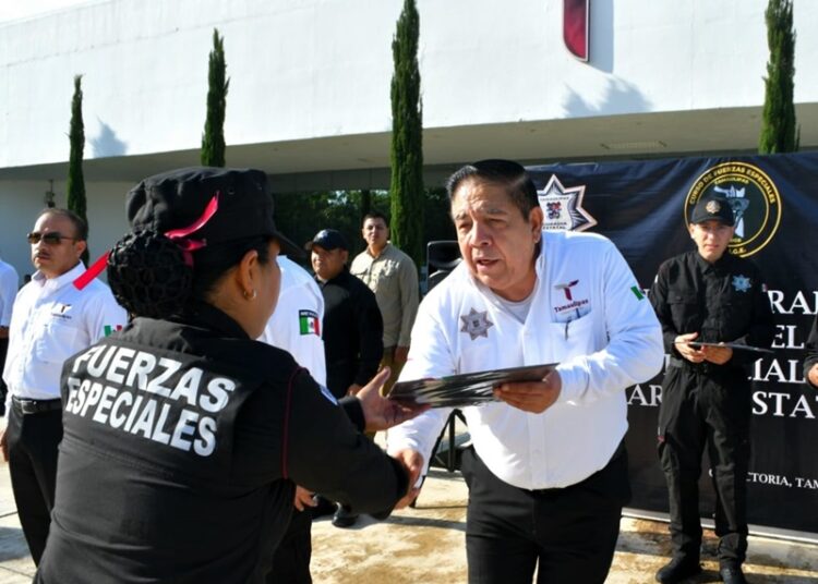 Recibe Guardia Estatal a nuevos elementos de Fuerzas Especiales