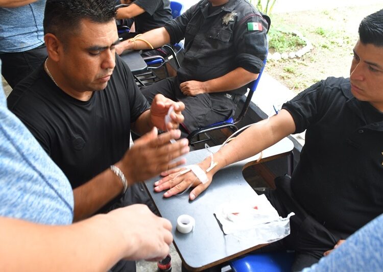 Guardia Estatal inicia cuarto bloque del Curso de Medicina Táctica Policial