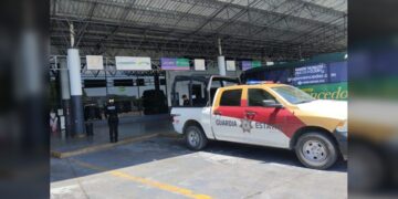 Mantiene Guardia Estatal proximidad en centrales de autobuses