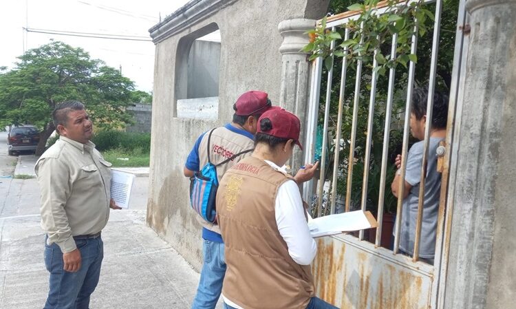 Mantiene SST recorridos para la eliminación de criaderos del dengue