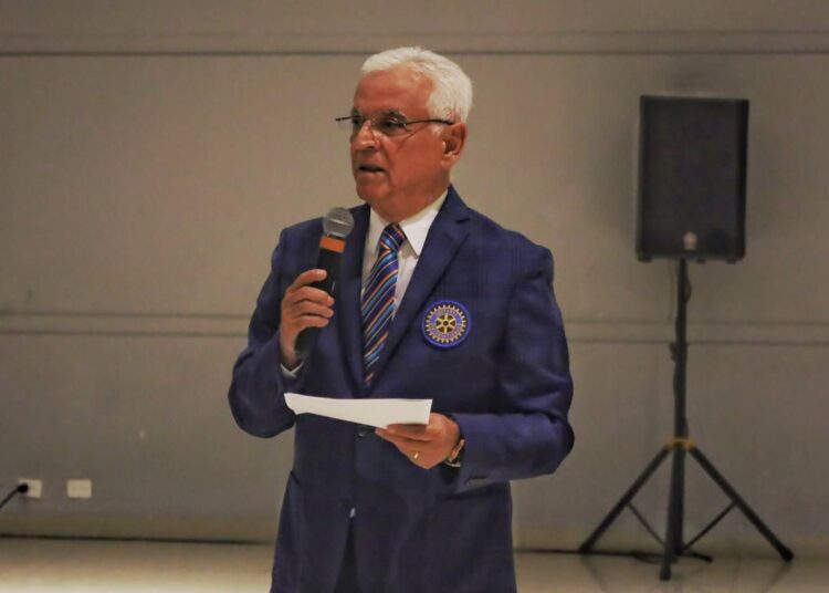 Reconoce Lalo Gattás, espíritu altruista y humanista de Club Rotario Tamaholipa