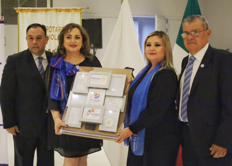 Reconoce Lalo Gattás, espíritu altruista y humanista de Club Rotario Tamaholipa