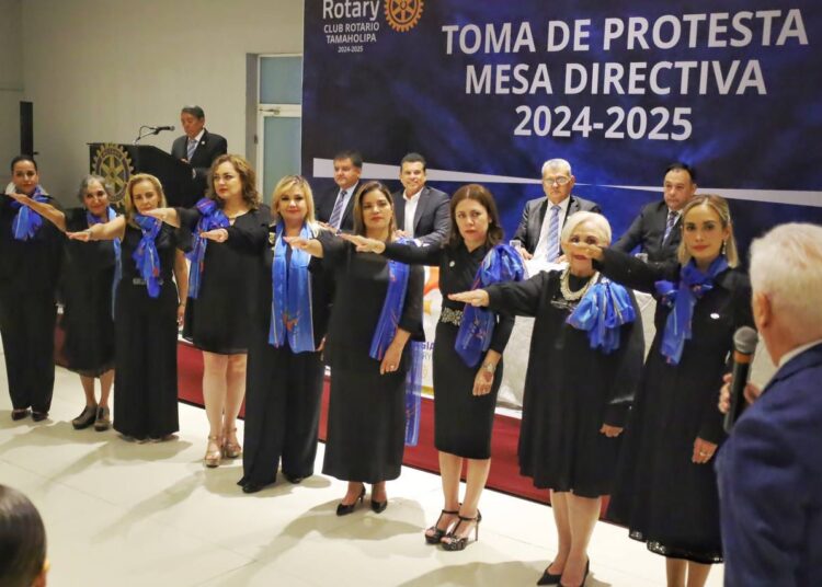 Reconoce Lalo Gattás, espíritu altruista y humanista de Club Rotario Tamaholipa