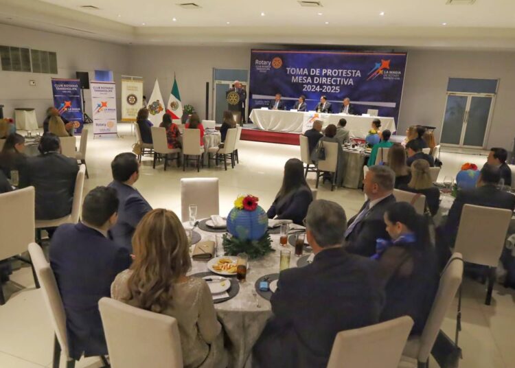 Reconoce Lalo Gattás, espíritu altruista y humanista de Club Rotario Tamaholipa