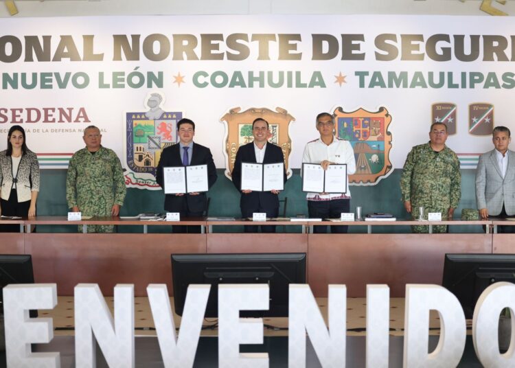 Firma AVA convenio de seguridad con Coahuila y Nuevo León