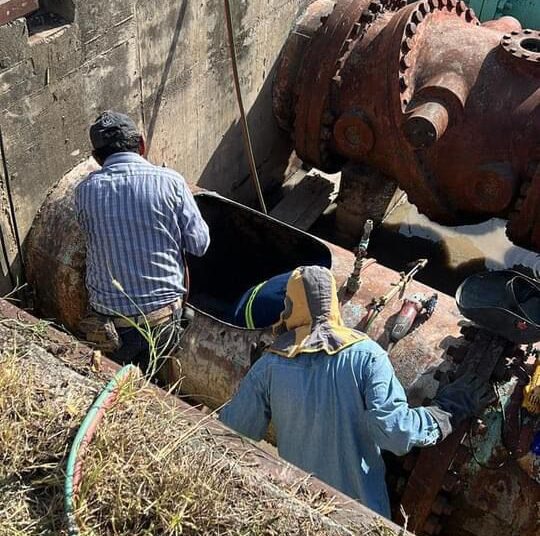 COMAPA Victoria da mantenimiento al Acueducto Victoria