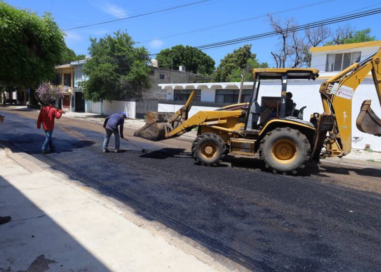 Por concluir obras de pavimentación en seis colonias de Victoria