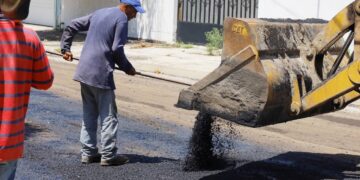 Por concluir obras de pavimentación en seis colonias de Victoria