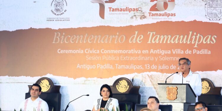Conmemora Tamaulipas bicentenario del primer Congreso Constituyente