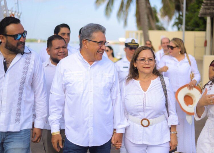 Vive Altamira sus tradiciones con procesión de la Virgen del Carmen