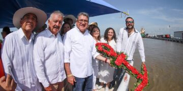 Vive Altamira sus tradiciones con procesión de la Virgen del Carmen