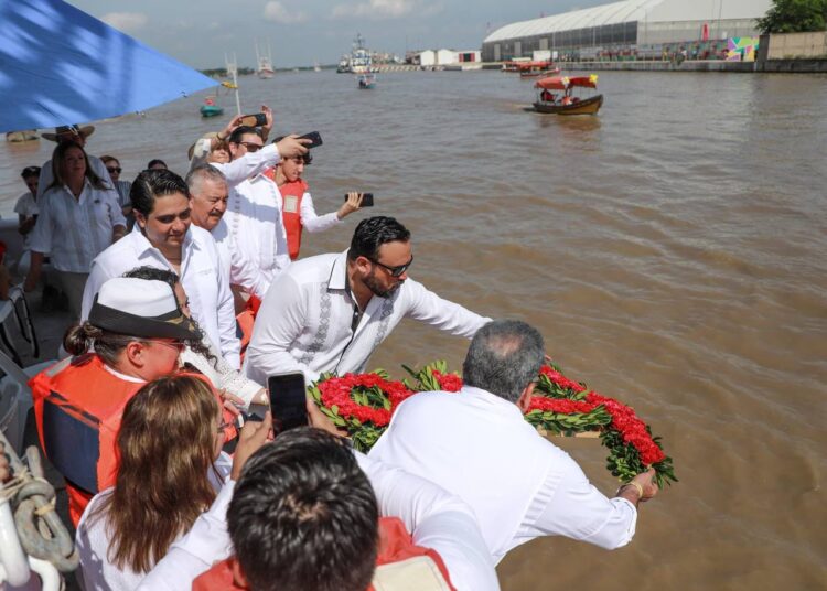 Vive Altamira sus tradiciones con procesión de la Virgen del Carmen