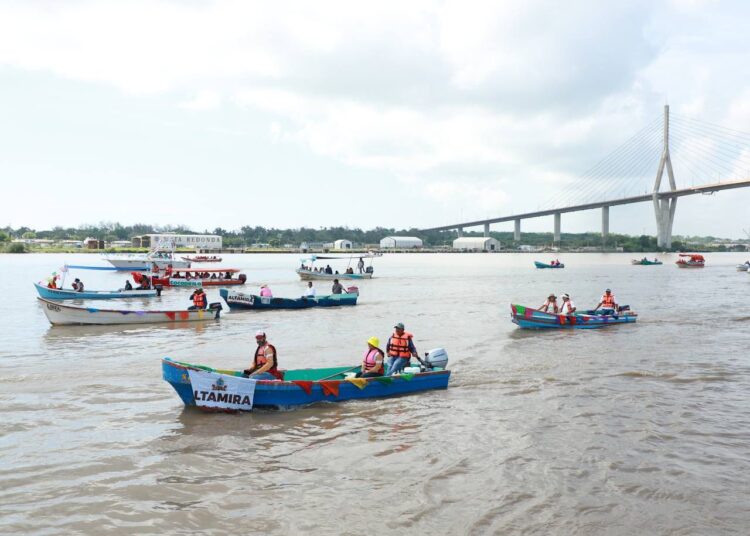 Vive Altamira sus tradiciones con procesión de la Virgen del Carmen