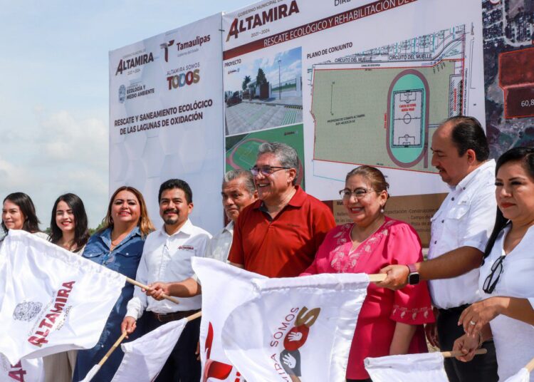 Armando inicia ambicioso proyecto de urbanización en altamira