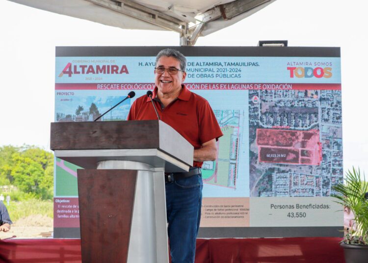 Armando inicia ambicioso proyecto de urbanización en altamira