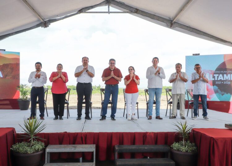 Armando inicia ambicioso proyecto de urbanización en altamira