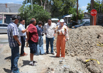 Supervisa Carmen Lilia avance de obras en NLD