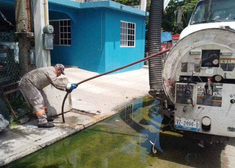 Desazolva COMAPA Altamira registros en colonias y fraccionamientos