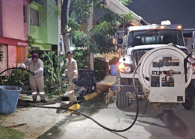 Desazolva COMAPA Altamira registros en colonias y fraccionamientos