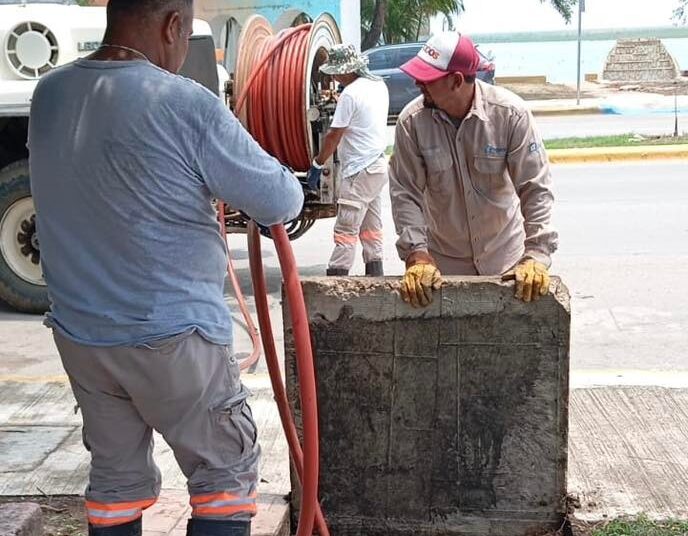 Desazolva COMAPA Altamira registros en colonias y fraccionamientos