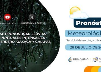 #PronósticodelTiempo para hoy Domingo 28 de julio de 2024