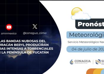 #PronósticodelTiempo para hoy Jueves 04 de julio de 2024