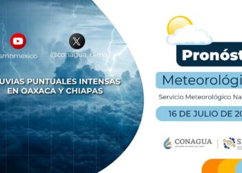 #PronósticodelTiempo para hoy Martes 16 de julio de 2024