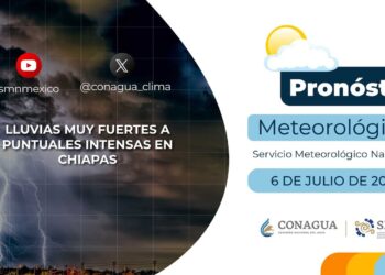 #PronósticodelTiempo para hoy Sábado 06 de julio de 2024