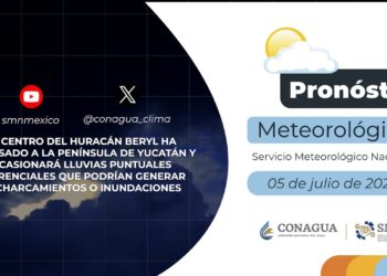 #PronósticodelTiempo para hoy Viernes 05 de julio de 2024
